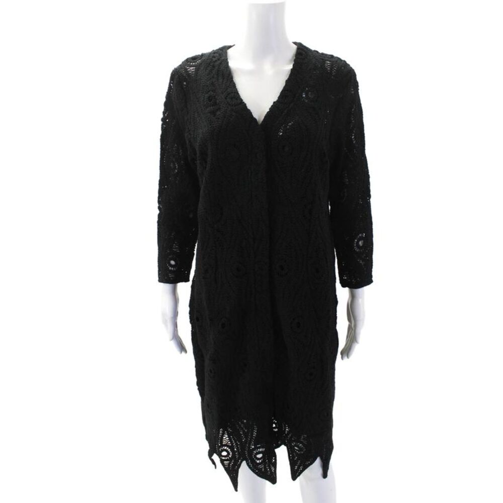 Chloe Kristyn Womens Kori Dress - Black Size L